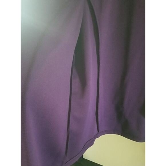 MOA Womens Deep Purple Knit Long Sleeve Open Jacket Sz 1xl Pre-owned - Picture 5 of 5
